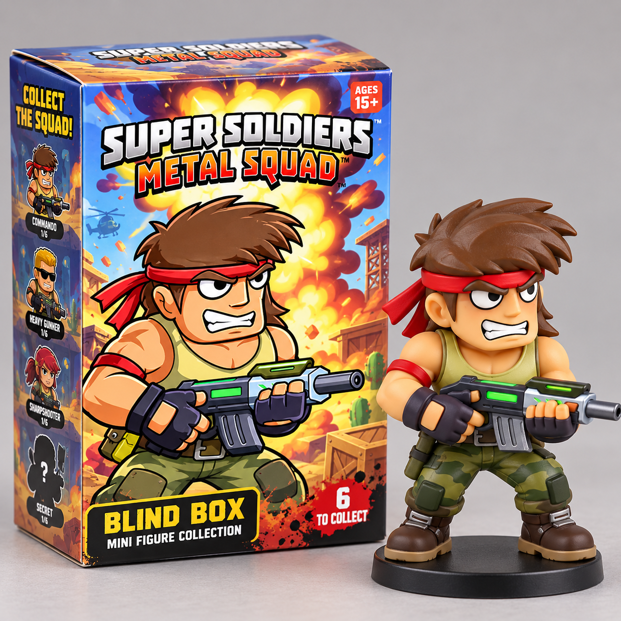 Commando Mystery Figure