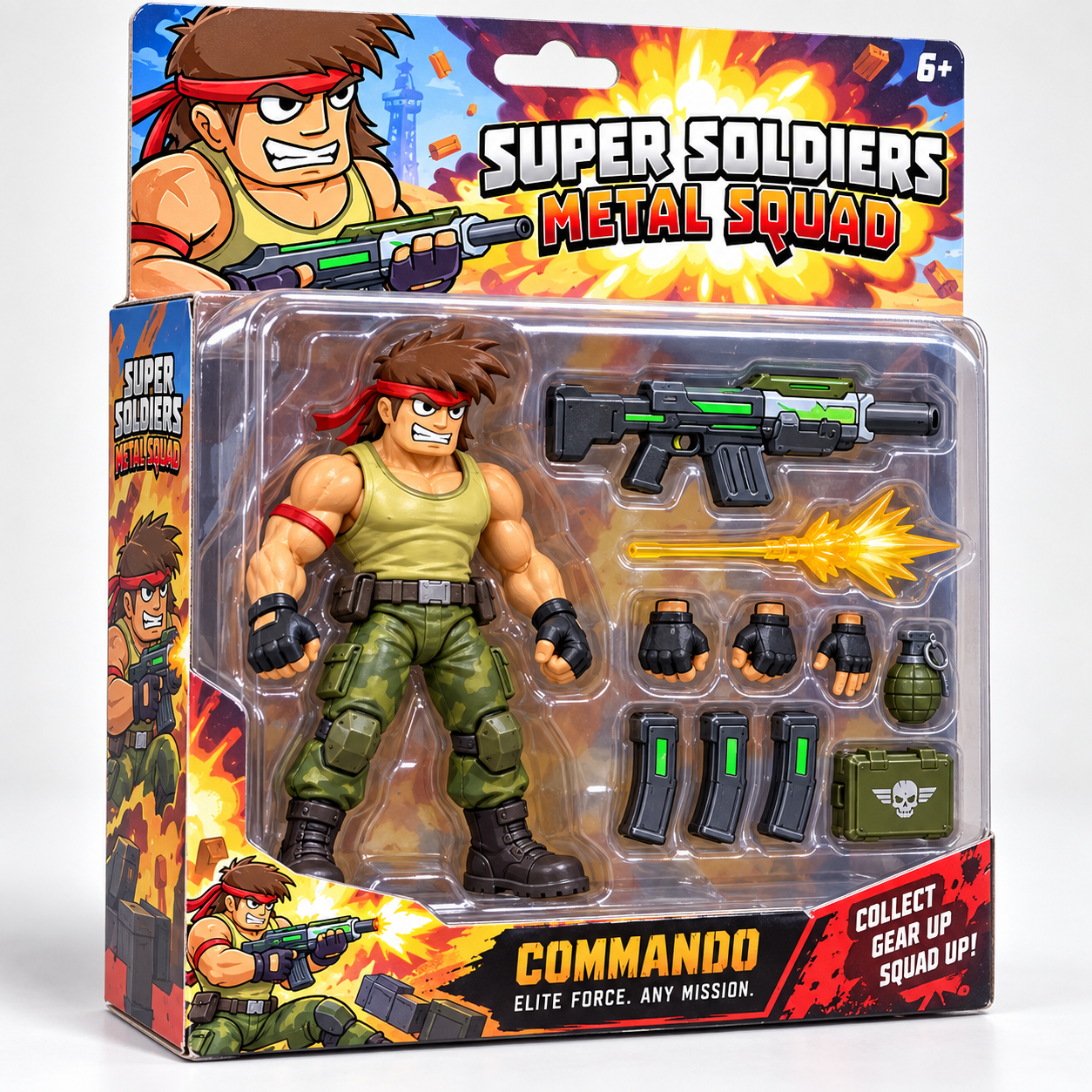 Commando Arsenal Action Figure