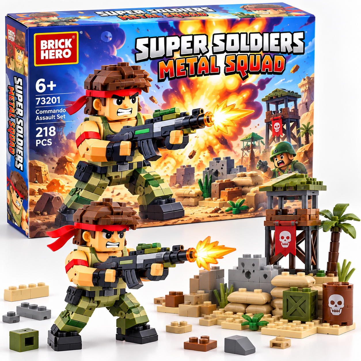 Commando Assault Brick Set